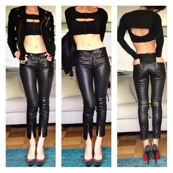 For Love And Lemons Tops - For Love and Lemons Avril Two Piece Crop Top